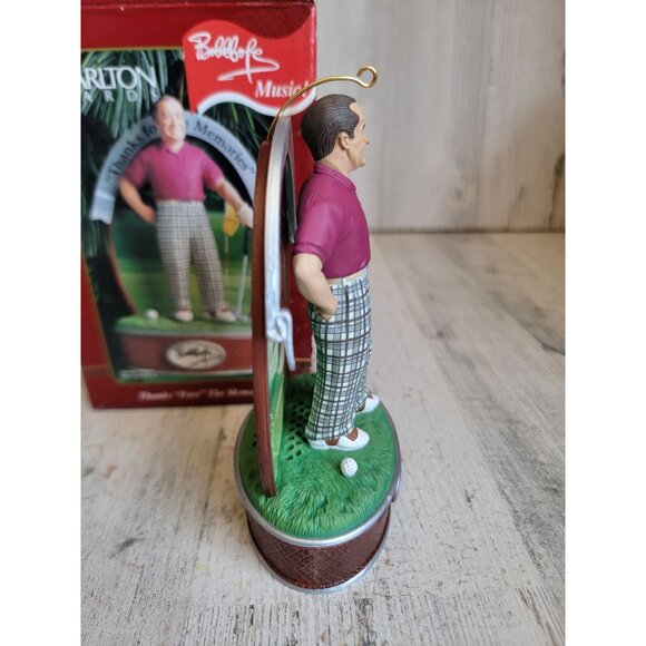 Carlton cards thanks "fore" the memories Bob hope golf ornament xmas - Picture 3 of 7